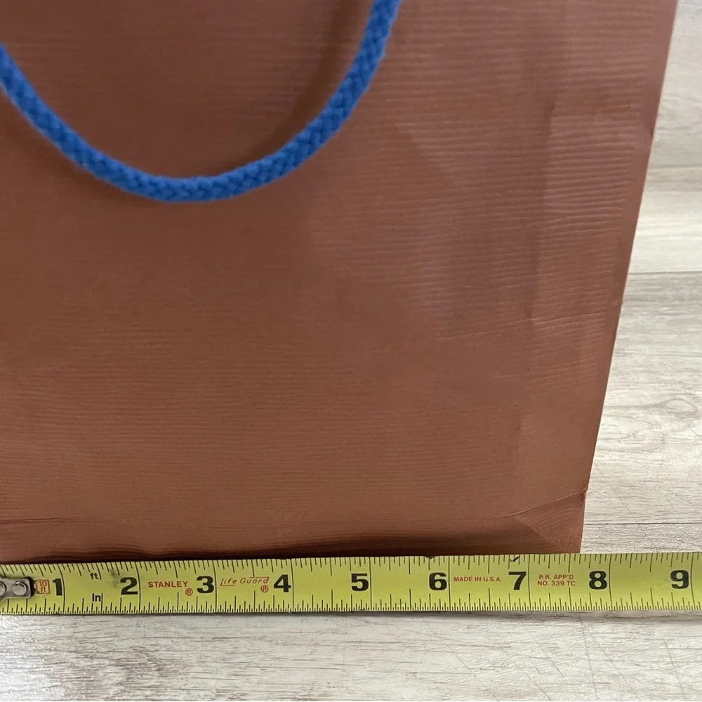 Vintage 1987 LOUIS VUITTON Authentic Gift Shopping Bag 11 x 8 x 2.5”